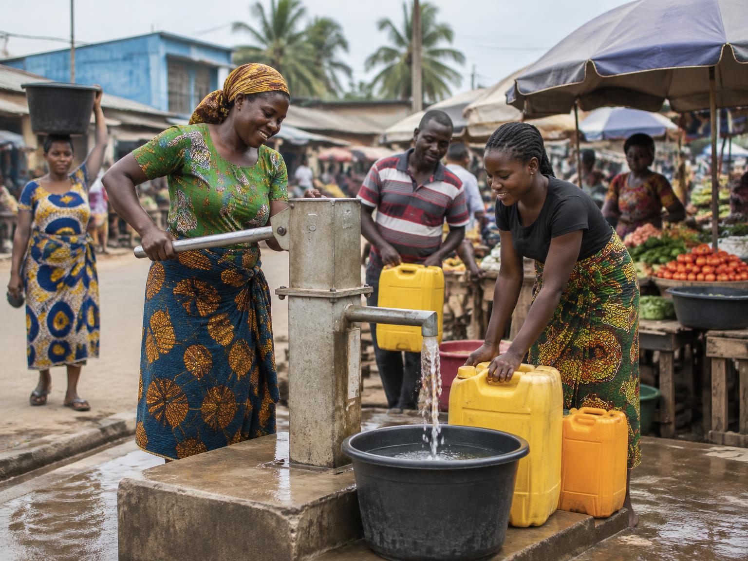 Community Water and Market Access